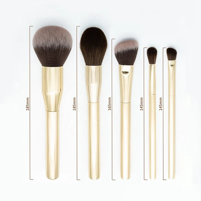 2025 Luxury High Quality Synthetic Makeup Brush Set 8pcs Face Foundation Use Brushes with Storage Box New Complete Gift Set