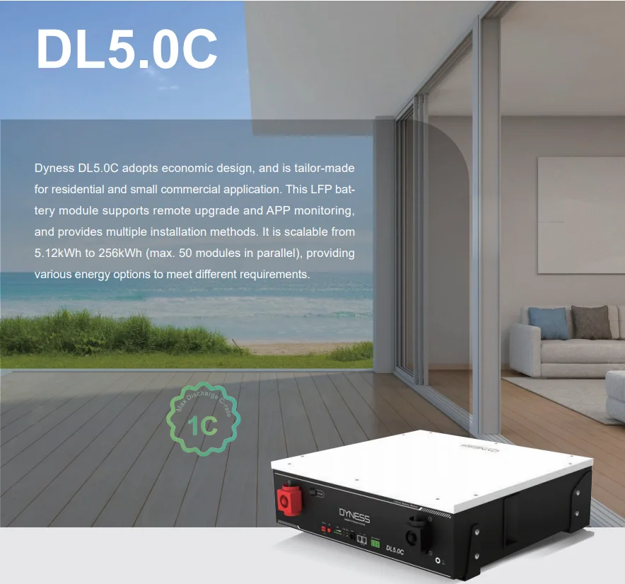 Dyness DL5.0C 51.2v 100ah 5kwh 5.12kwh Lithium Ion Rack Mounted Battery Home System Energy Storage Battery manufacture