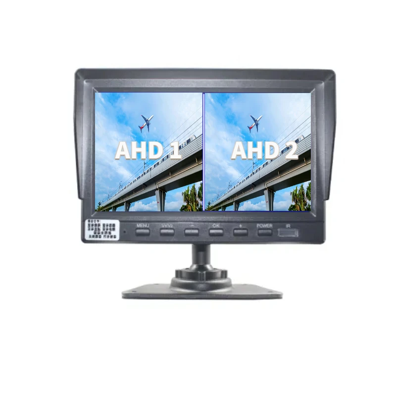 AHD 2CH 4CH Truck Monitor BSD Recording DVR System 1080P 720P Rear View  Camera Vehicle IPS Screen Support Blind Spot Detection