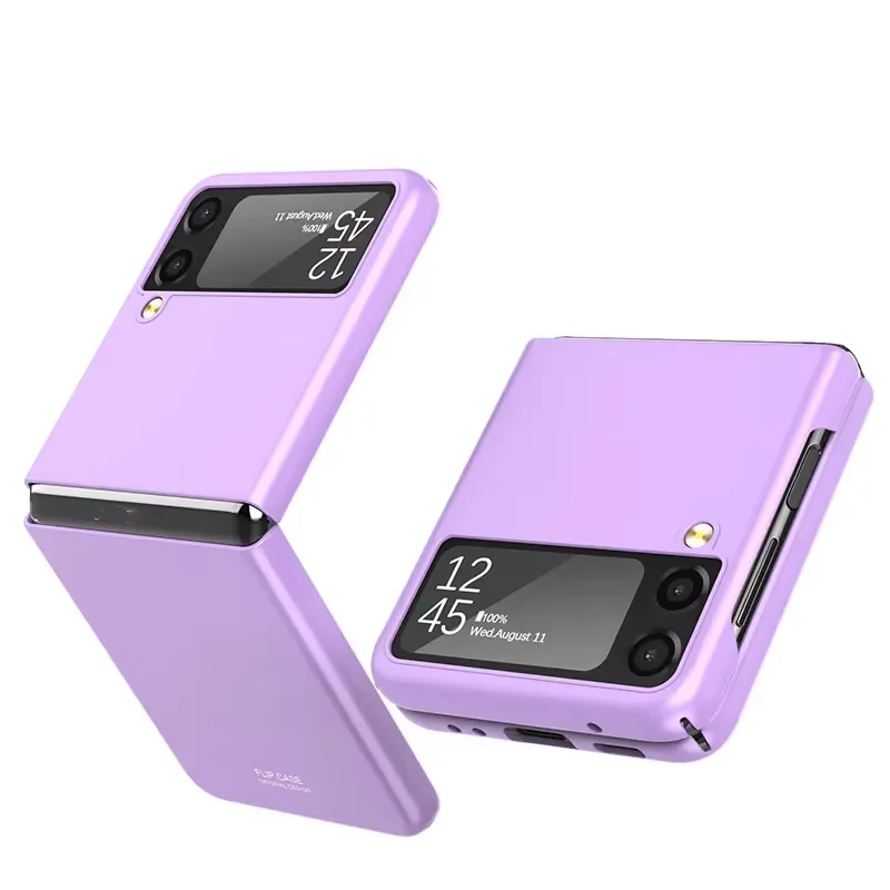 Ultra Thin Plating Mobile Phone Case Luxury Cell Phone Case for Samsung Galaxy Z Flip 6 Laudtec