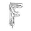 F balloon silver