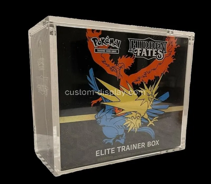 EVORETRO Transparente Acryl-Vitrine, Kompatibel Mit Pokemon Elite Trainer Box, UV-beständige