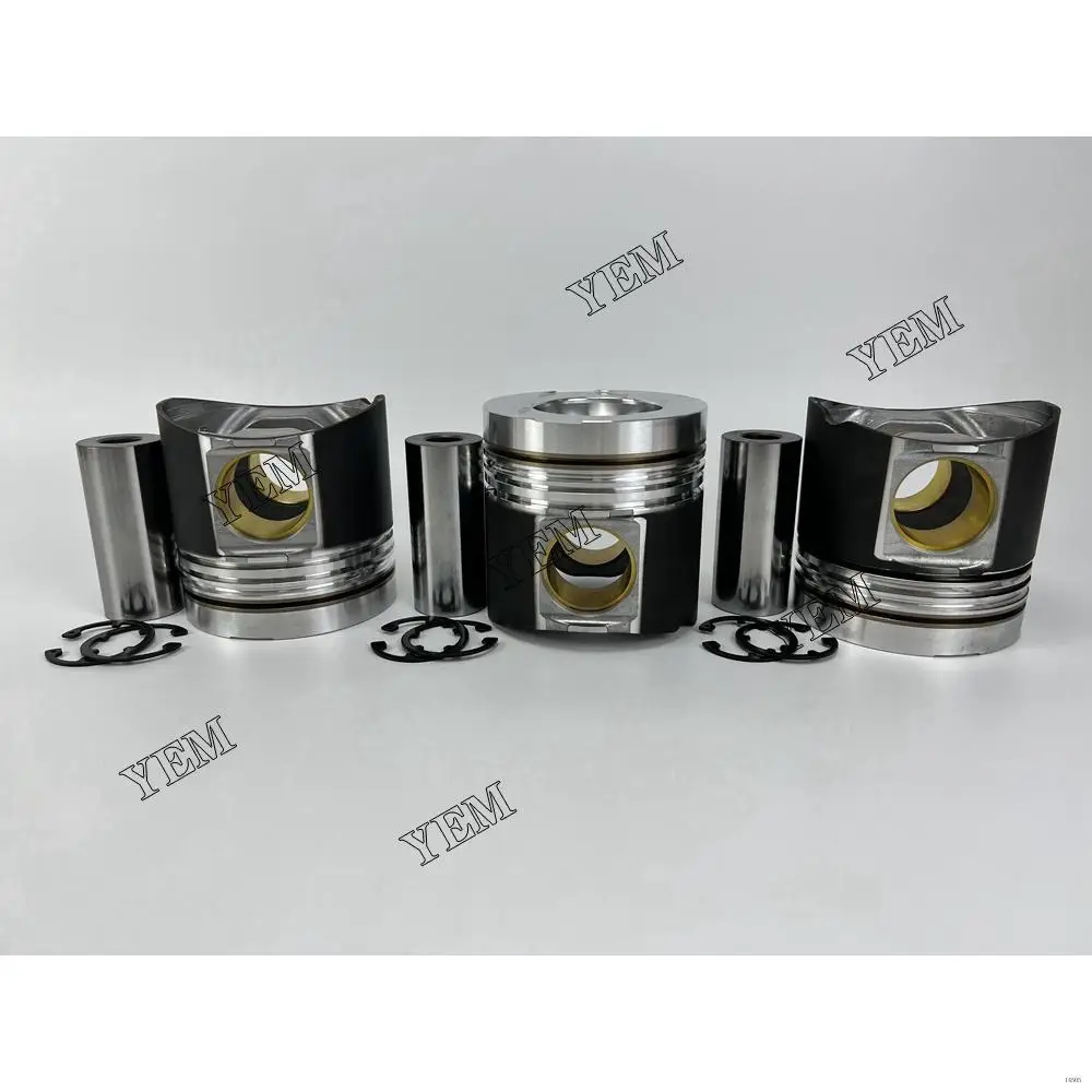 High Quality Piston Kit With Pin 65.025010704 for Doosan P180LE High Quality Diesel Engine Parts