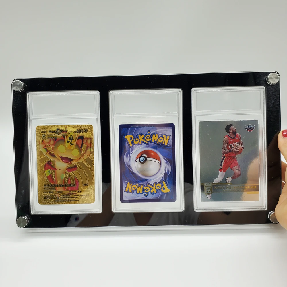 Wall Mounted Trading Card Frame Acrylic Graded Card Display Frame