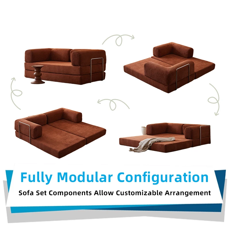 Vacuum Packed Sectional Sofa Modern Compression China Modern Frameless Boneless Memory Foam Luxury Sofa Set of Sofas for Sale