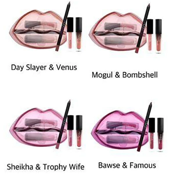 
 Худа Big Mouth метка частного назначения удобная кисточка, которая помогает равномерно наносить блеск для губ по 3 предмета в комплекте удобная кисточка, которая помогает равномерно наносить блеск на customstick выдвижной глазури Худа прозрачная коробка