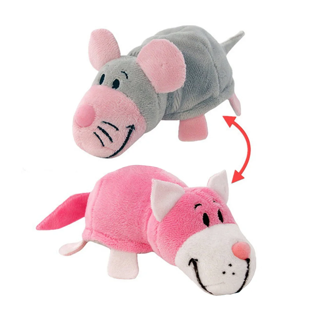 Creative OEM Plush Animal Toy Custom Switch Stuffed Soft Plush Hedgehog Reversible 2 in 1 Green Sea Turtle Plush Toys