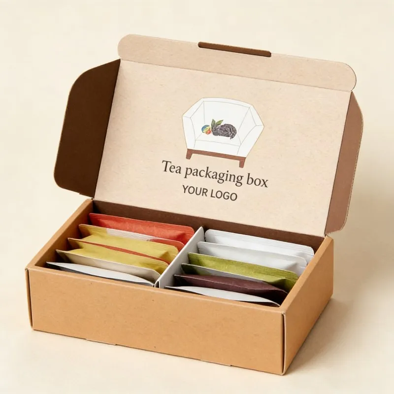 Vendita all’ingrosso di scatole pieghevoli di lusso riciclabili per tè, con laminazione opaca ed embossing, adatte per imballaggio di tè, caffè, bevande energetiche, vodka e whisky