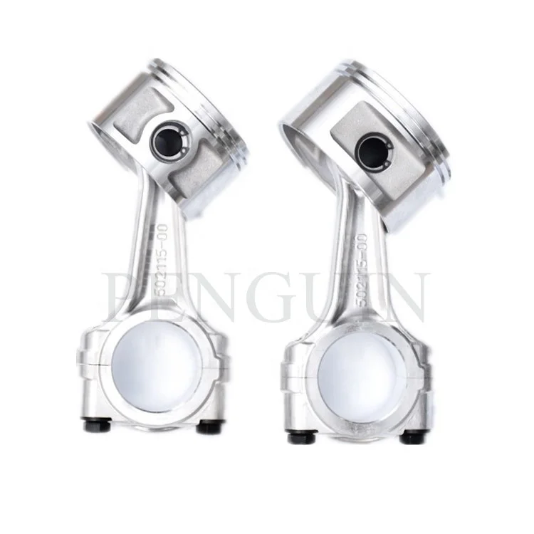 Bezier,Copelan,Frascold,Dorin,GEA Bock,Carrier Refrigeration Compressor Spare Parts Piston and Connecting Rod Assembly