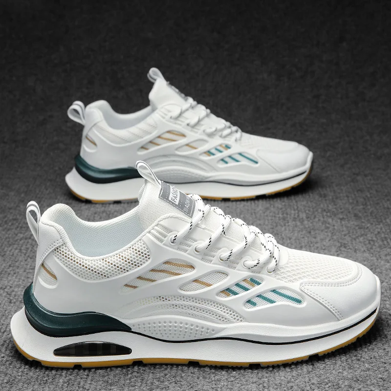 Fast Shipping Men Breathable Running Shoes Outdoor Sport Fashion Casual Shoes