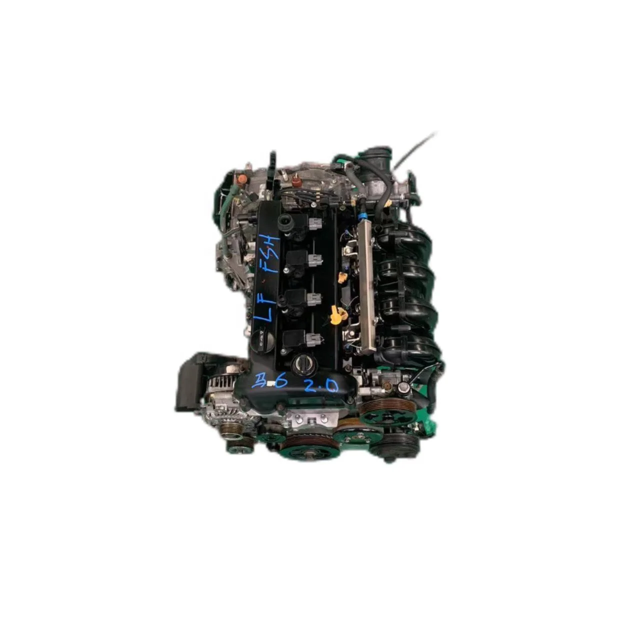 Motor de gasolina usado M11 420 de 6 cilindros ensamblado en buen estado, muy vendido