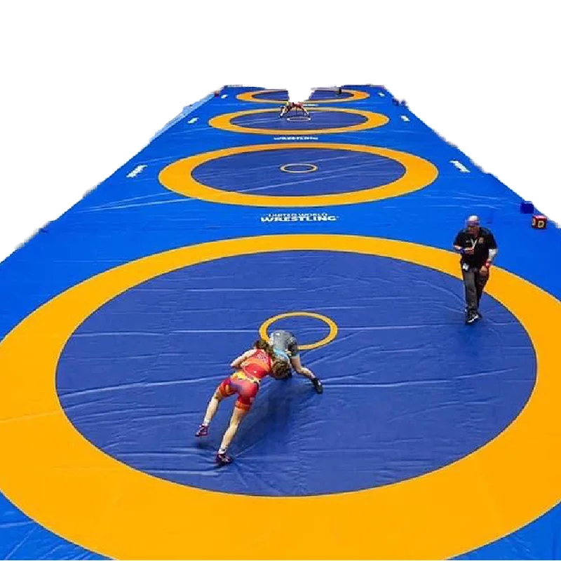 LINYIQUEEN Wrestling Mats - Durable 12M*12M Competition Mats