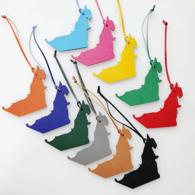 Kuwait Map Oman Shaped Bag Charm Pendant Genuine Leather Keychain Leather Handbag Hanging Accessories Car Pendant