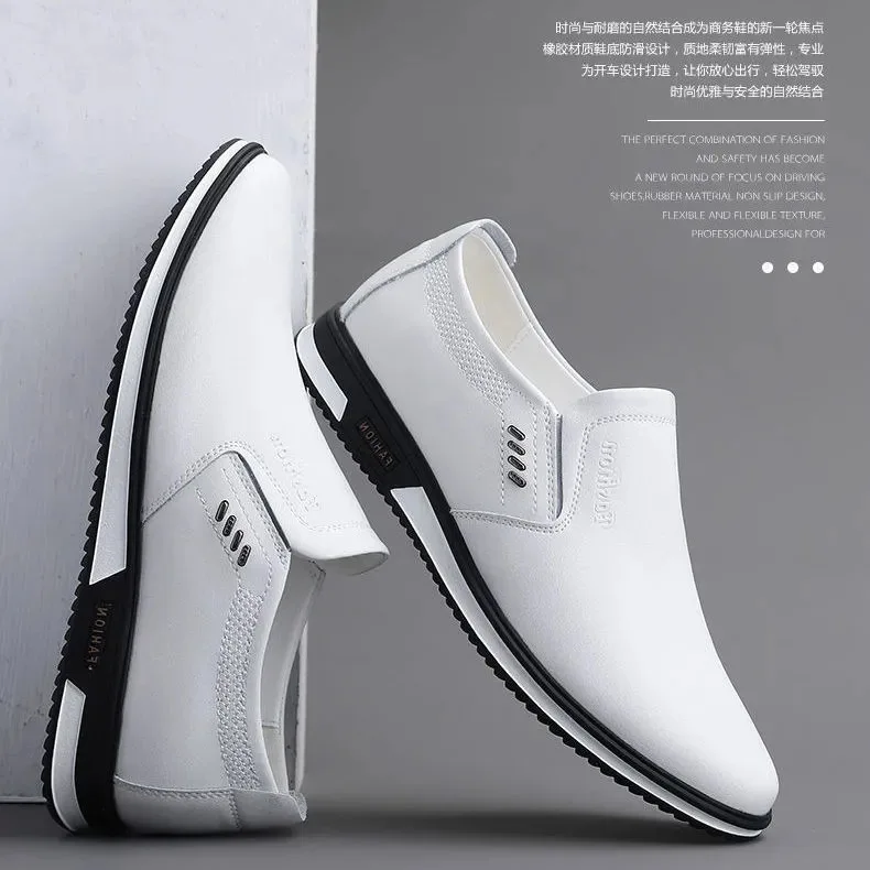 Wholesale Handmade Dress Shoes British Leather Penny Loafers for Men