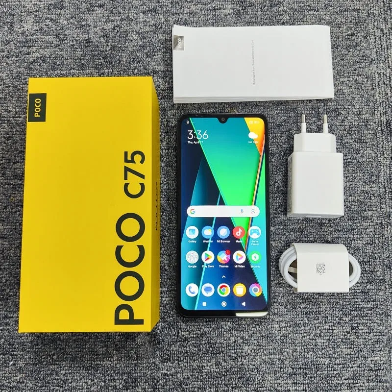 POCO C75 Global Version - 128GB Smartphone with AMOLED Display