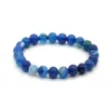 Blue striped agate