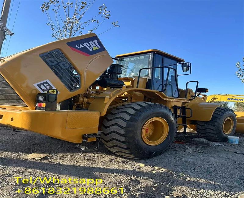 Cheap Price Caterpillar Payloader Cat 966h Wheel Loader Originally Made In Japan In Shanghai