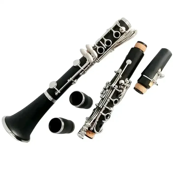 Factory Composite Wood Clarinet Instrument