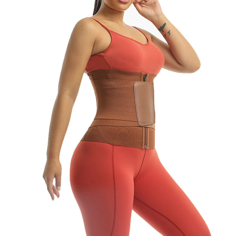 ZOYIAME High Compression Waist Wrap Triple Waist Trainer Cincher Women Tummy Control Waist Trimmer