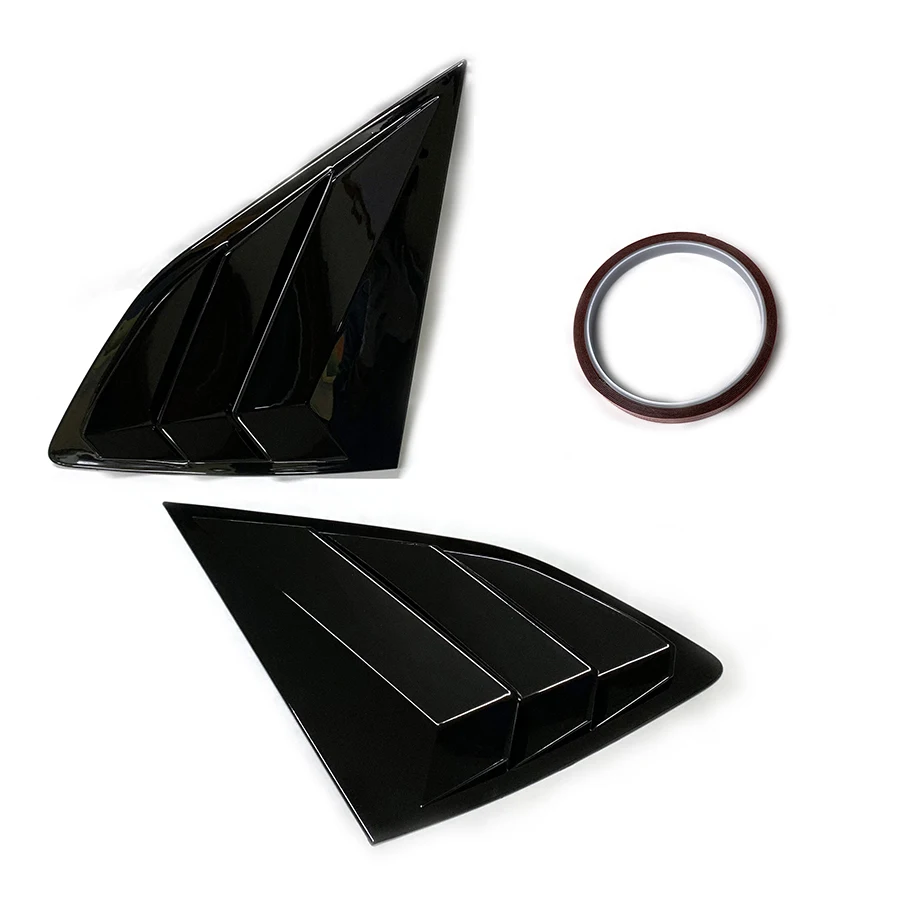 product auto accessories for tucson 2015   2020 car side window louver shutter car vent cover trim decoration body kits-4