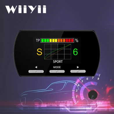 Throttle Controller F2 Speed up 9 Level 14 Modes Control Auto Throttle Device Accelerator Power Lock Function for Cars