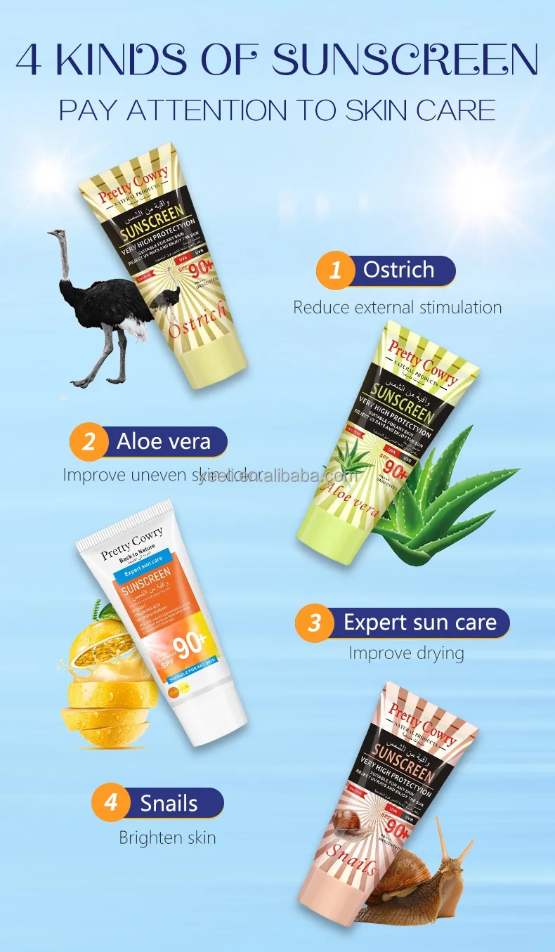 pretty cowry sunscreen