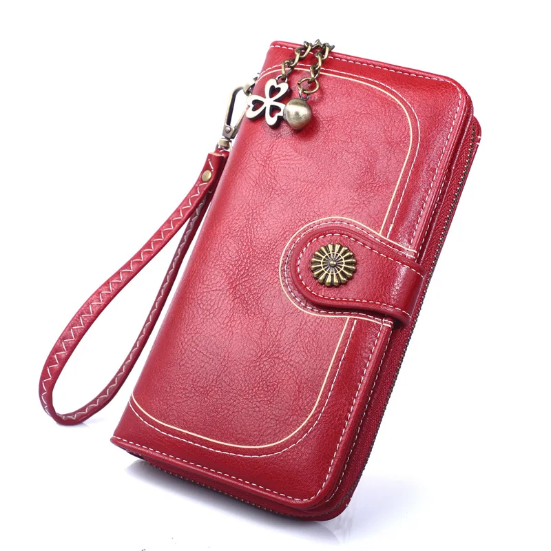Wallets Ladies Card Holder RFID Blocking Wholesale New Long Large