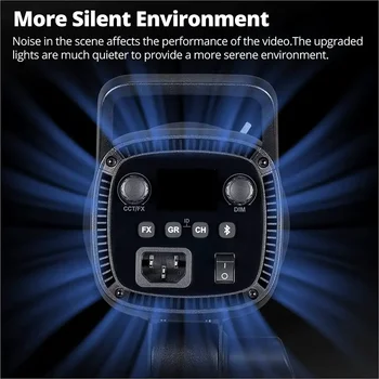Godox 60w Studio Photo Professionnel Light SL60IIBI LED Video Light Bowens Mount 5600K product image