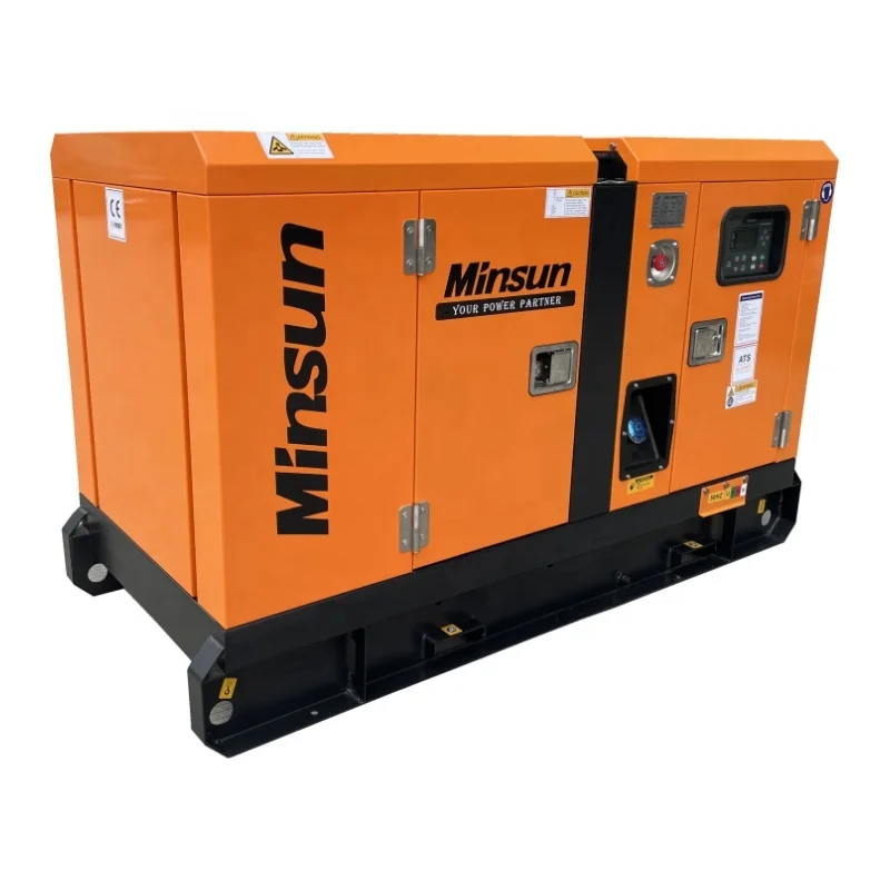 Minsun Open and Silent Type Diesel Generator Set With Different Engine Brand for Option Yangdong Weichai Yuchai Kofo Quanchai