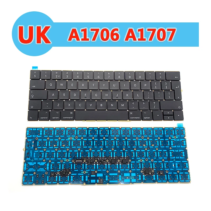 Original A1706/A1708 UK Keyboard for Macbook Pro Retina 15