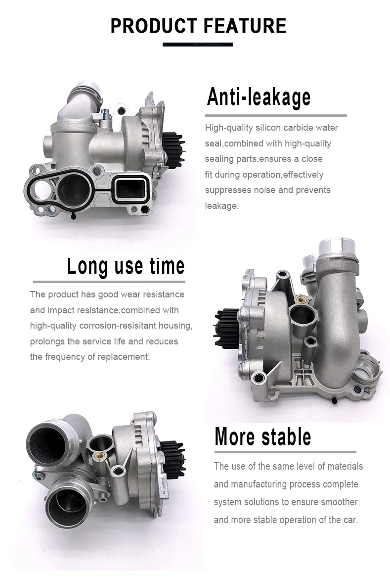 Maner 06h121026ab 06h121026dn All Aluminum 06h121026dr Water Pump For ...
