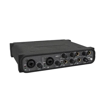 Voxfull High quality wholesales live stream midiplus mixer external microphone recording studio live audio interface sound cards