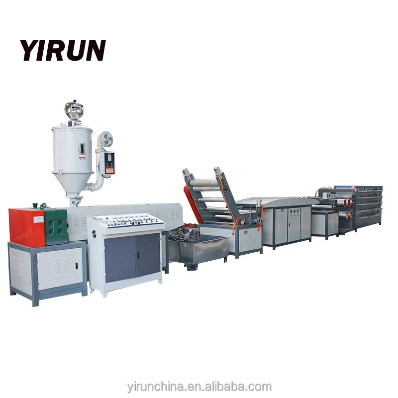 Pp Raffia Extruder Machine for Pp Woven Bag Mesh Bag Circular Loom Yarn Making Machine