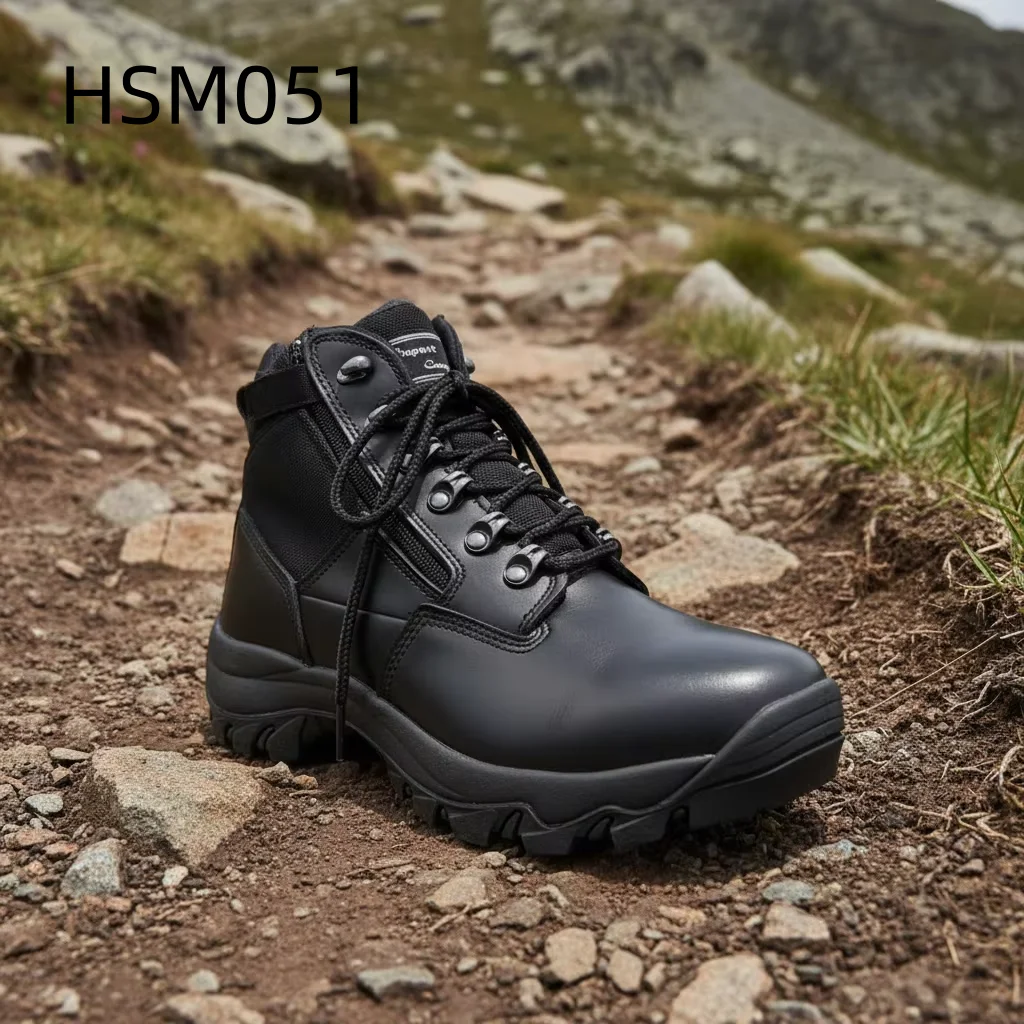 YWX,Factory Output Multi-Layer Cushion Outsole Fighting Boots Various Terrains Low/Mid Cut Combat Boots with Magic Tape HSM051