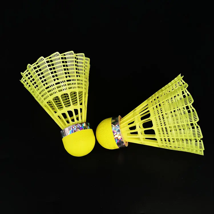 Anyball High Quality PU Cork Nylon Shuttlecock Injection Molding Badminton Shuttlecock