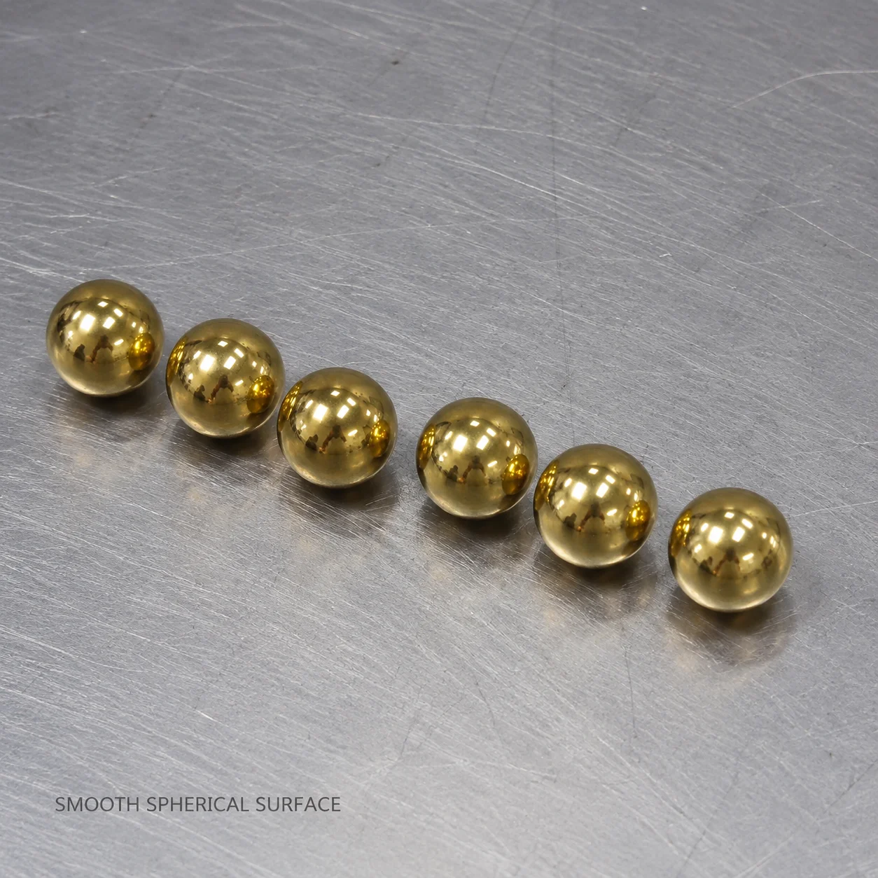 các viên bi thép độ chính xác được phủ lớp PVD màu vàng 18K, kích thước tùy chỉnh, đánh bóng, dùng làm bi bạc đạn kim loại