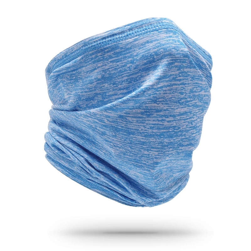 Customised Logo Sublimation Outdoor Neck Gaitor Satin Face Mask Head Scarf Bandanas Men s Tube Bandana Neck Gaiter with Ear Loop