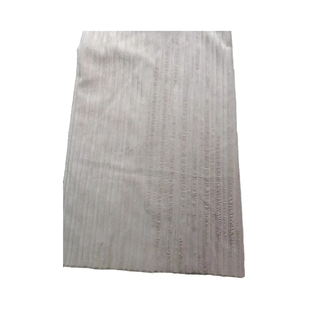 100% Polyester Corduroy Fabric Knitted Fleece Woven/Printed Stripes Design Girls' Dresses Sofas Suits Curtains Garments