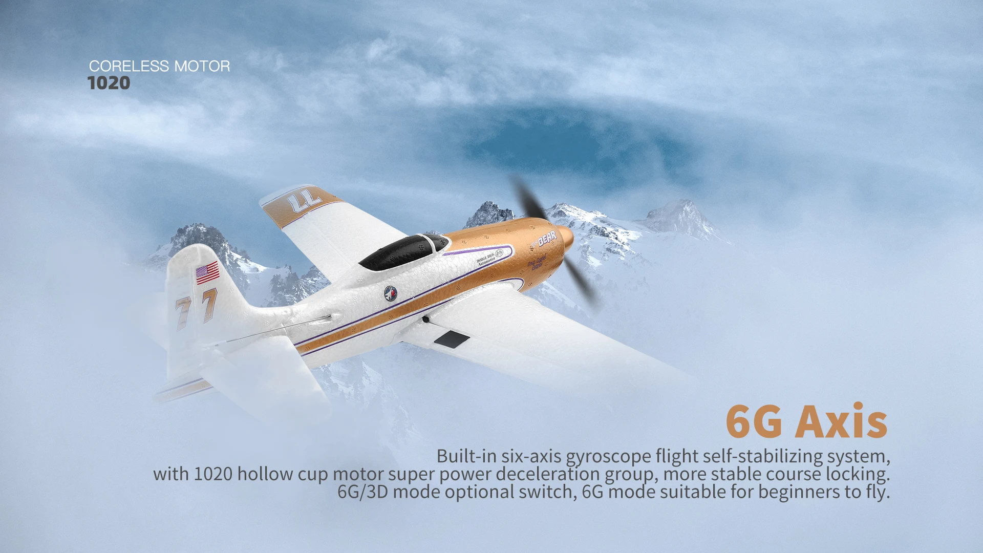 Newly WLtoys A260 RC Airplane 2.4GHz 4CH 6 Axis Stability Fixed Wing Airplane Foam Flight Toys 6G/3D Mode 384mm Wingspan Hot