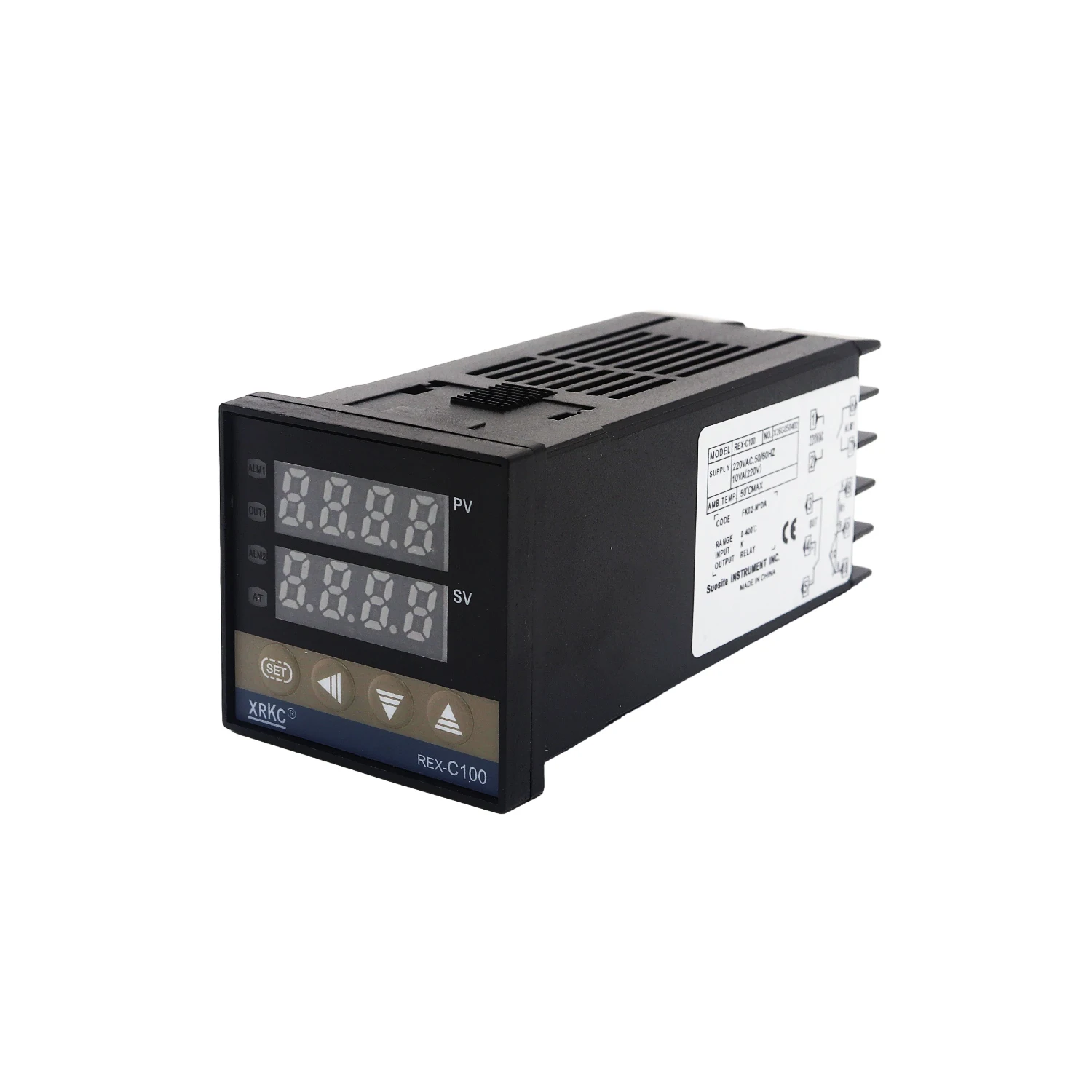 Smart Temperature Controller REX-C100 M DA 0-400℃  OEM ODM Pid Temperature Control Temperature Controlinstrument 220VAC 48*48MM