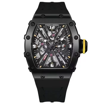 2024 PAGANI DESIGN Men's Watch Luxury Men's Quartz Watch Sapphire Glass Stainless Steel Waterproof reloj hombre 1738