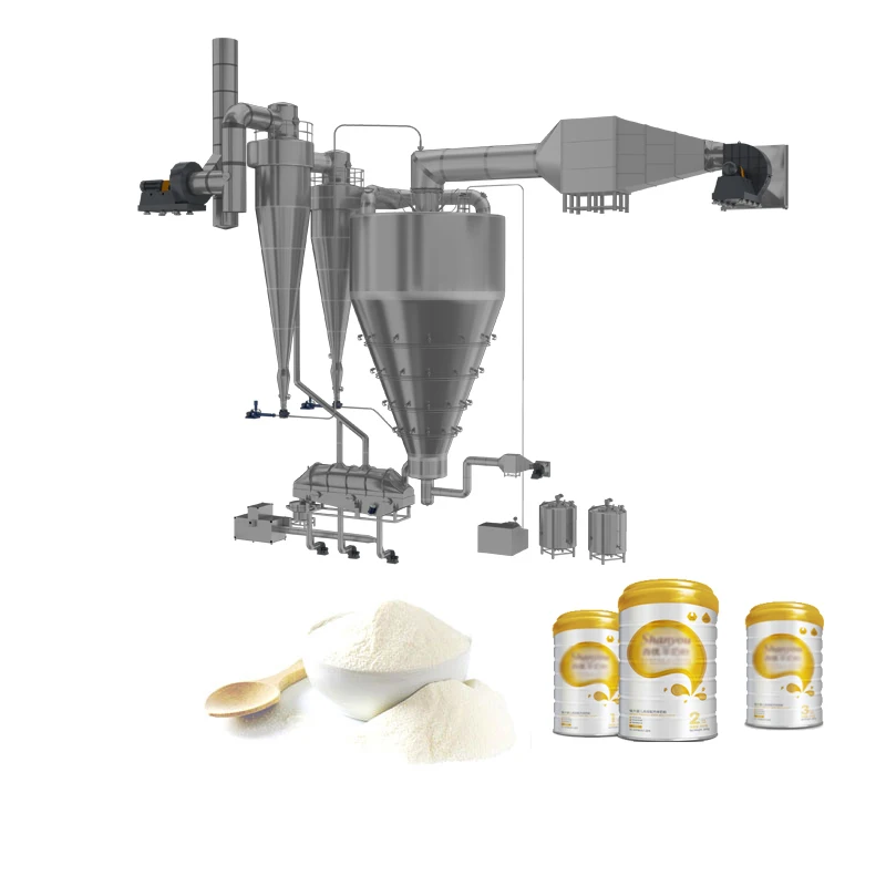 Milk Powder Production Line Dairy Processing Machines for Milk Powder Plant