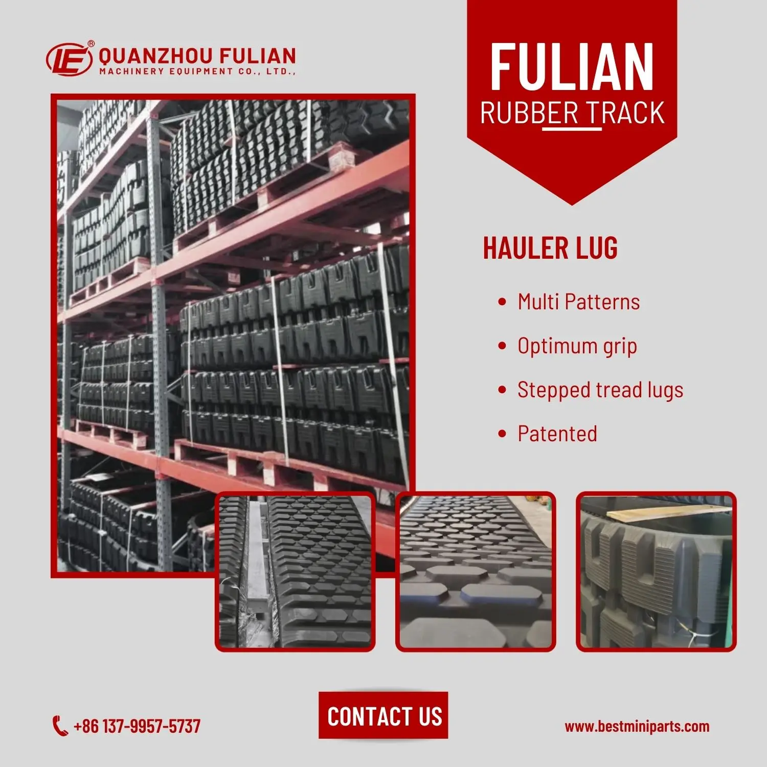 high&low シール N300-2 N300-2R N350-2 N350-2R Rubber Crawler Tracks for