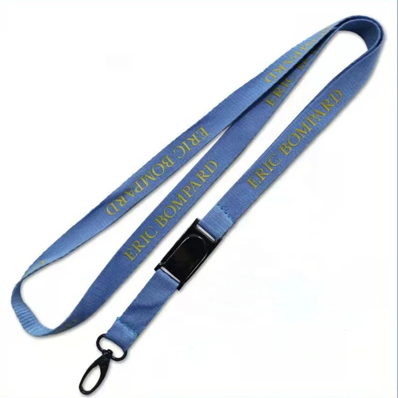 Eco Friendly Recycling Safety Lanyard Wrist Lanyard Rpet Bamboo Fiber ...