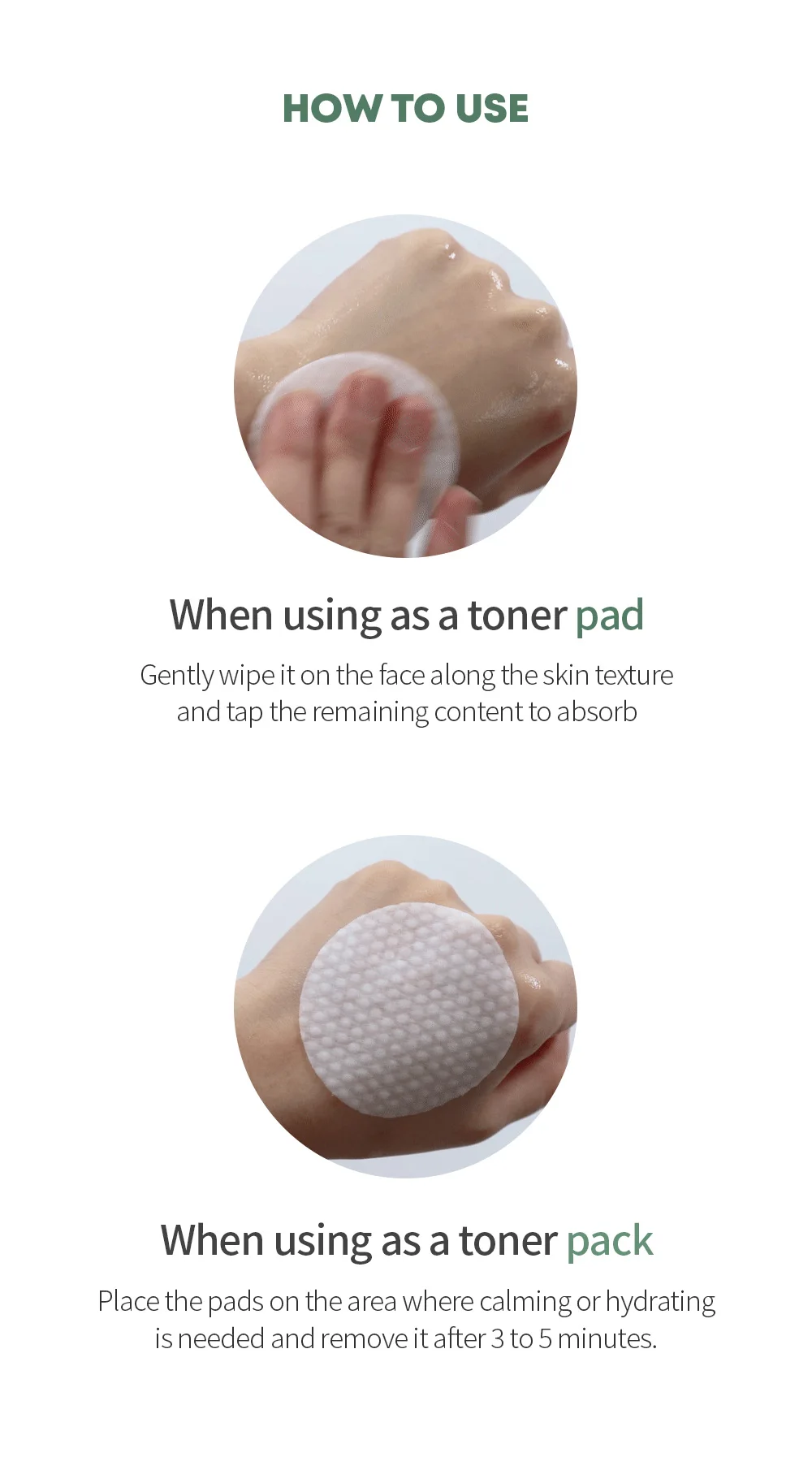 Hot Sale Cleansing Pad Treatment Pad Acne Removal Exfoliating Cleansing