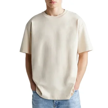 Hot sale plain oversized tshirt custom print unisex 100% cotton summer t shirts