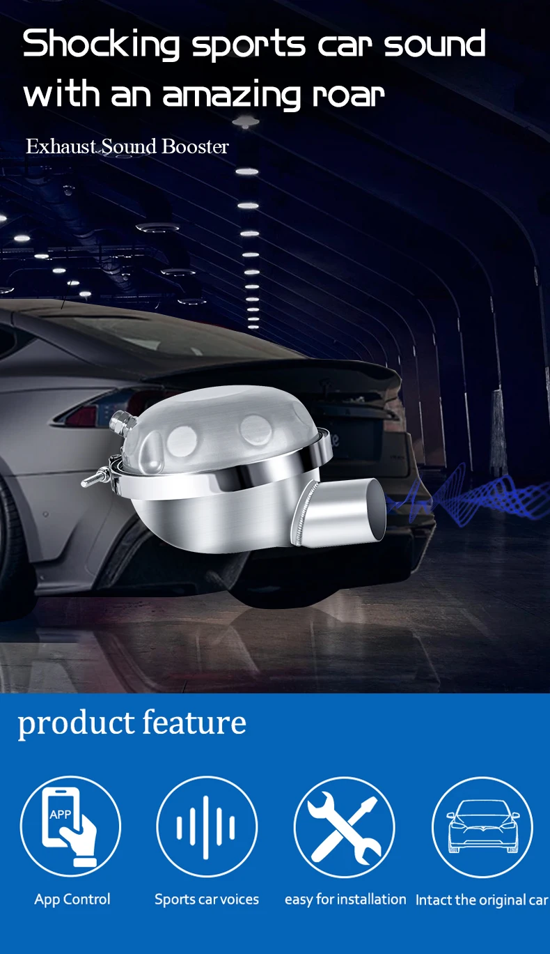 Skyley Universal Car & Vehicle Electronics Maxhaust Sound Booster Pro