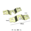 Tira recta dorada para colgar [1.5mm de grosor]