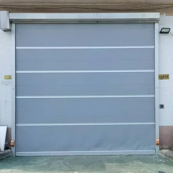 pvc fast rolling door cleaning dust-free workshop automatic induction lifting door food factory car wash cosmetics high-speed