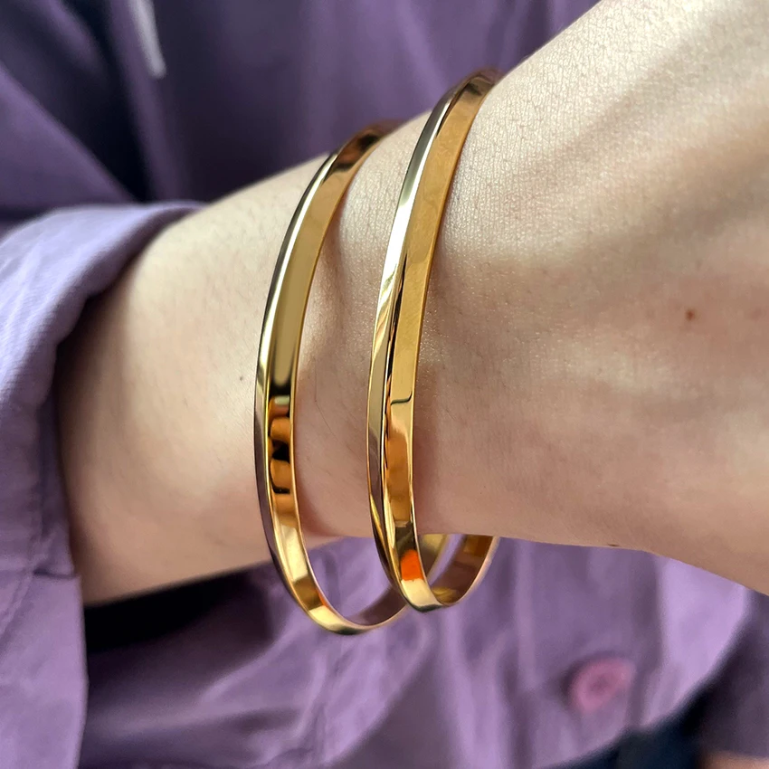 2023 New Arrival Minimalism Stainless Steel Jewelry Waterproof Non